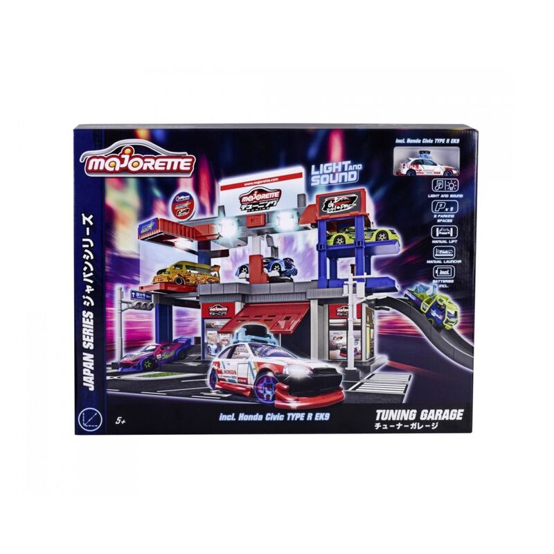 Majorette Japan Series Tuning Garage Playset