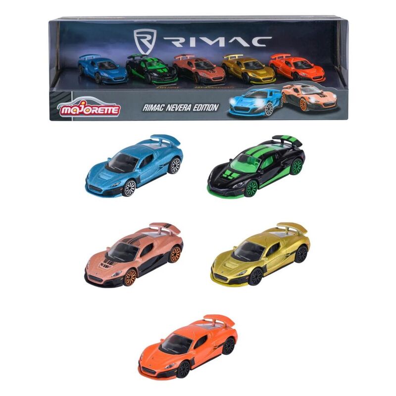 Majorette Rimac Nevera Edition - 5 Pieces Giftpack