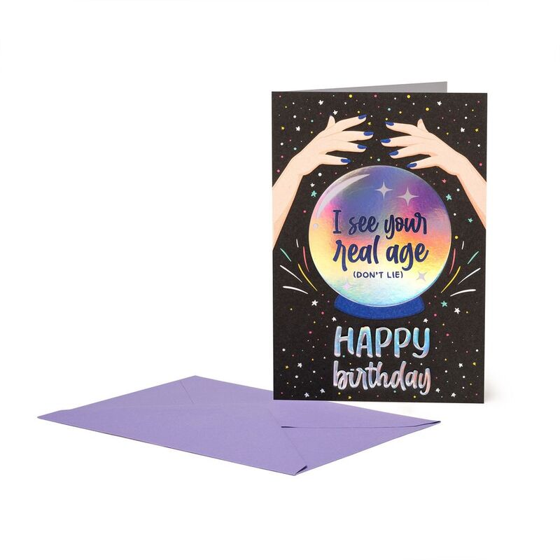Legami Large Greeting Card - Crystal Ball