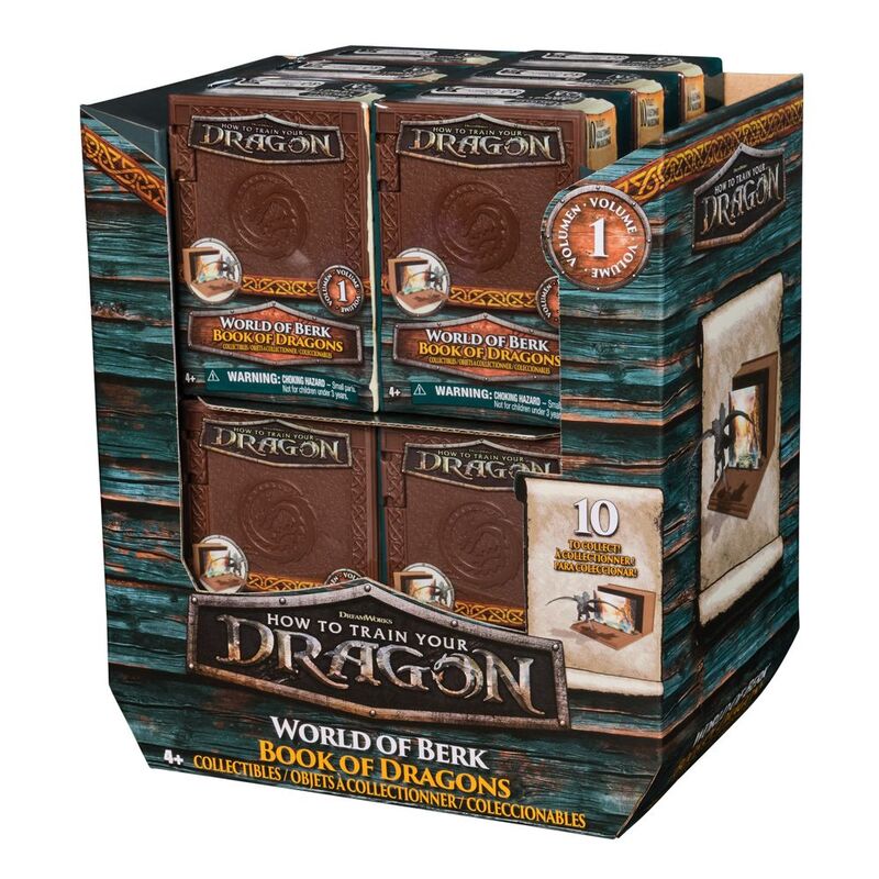 Spin Master How To Train Your Dragon 4 World Of Berk Book Of Dragons Mini Collectible (Assortment - Includes 1) Spin Master How To Train Your Dragon 4 World Of Berk Book Of Dragons Mini Collectible (Assortment - Includes 1)
