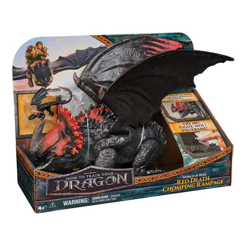 Spin Master How To Train Your Dragon 4 World Of Berk Red Death Chomping Rampage Spin Master How To Train Your Dragon 4 World Of Berk Red Death Chomping Rampage