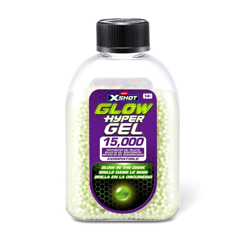X-Shot Hyper Gel Glow In The Dark Gellet Refill (15000 Pieces)
