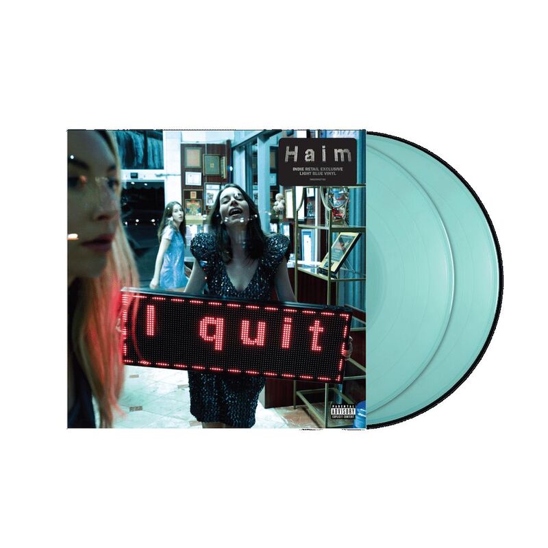 I Quit (Light Blue Colored Vinyl) (Limited Edition) (2 Discs) | Haim