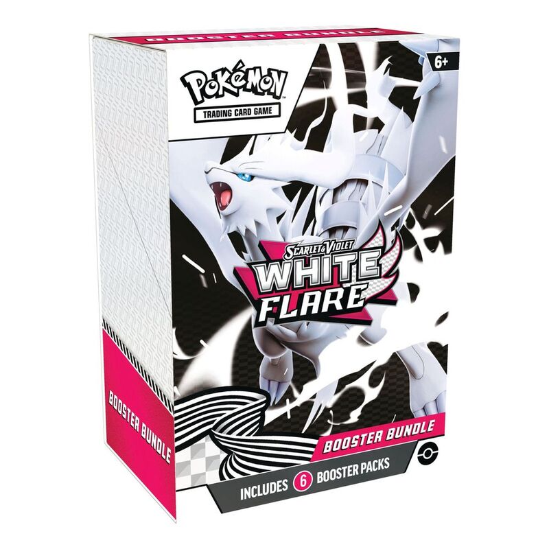 Pokemon TCG Scarlet & Violet 10.5 White Flare Booster Bundle - Reshiram Pokemon TCG Scarlet & Violet 10.5 White Flare Booster Bundle - Reshiram