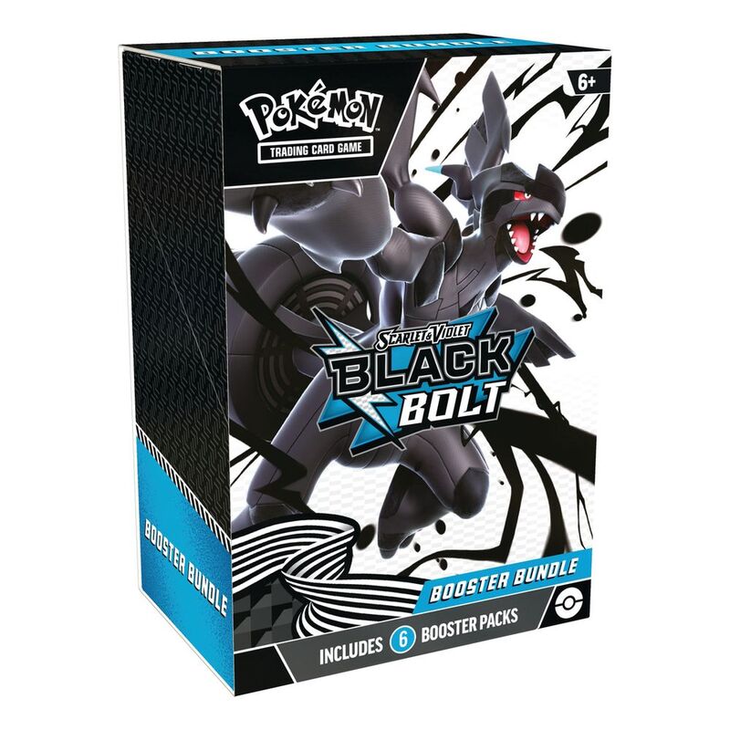 Pokemon TCG Scarlet & Violet 10.5 Black Bolt Booster Bundle - Zekrom Pokemon TCG Scarlet & Violet 10.5 Black Bolt Booster Bundle - Zekrom