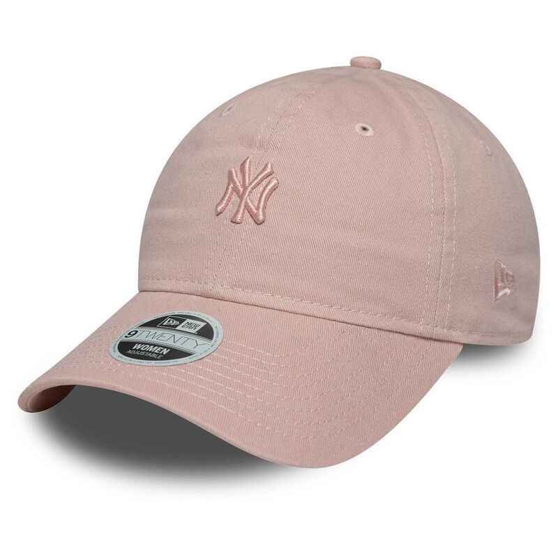 New Era Womens League Essential 9Twenty New York Yankees Pastel Pink Cap (One Size) New Era Womens League Essential 9Twenty New York Yankees Pastel Pink Cap (One Size)