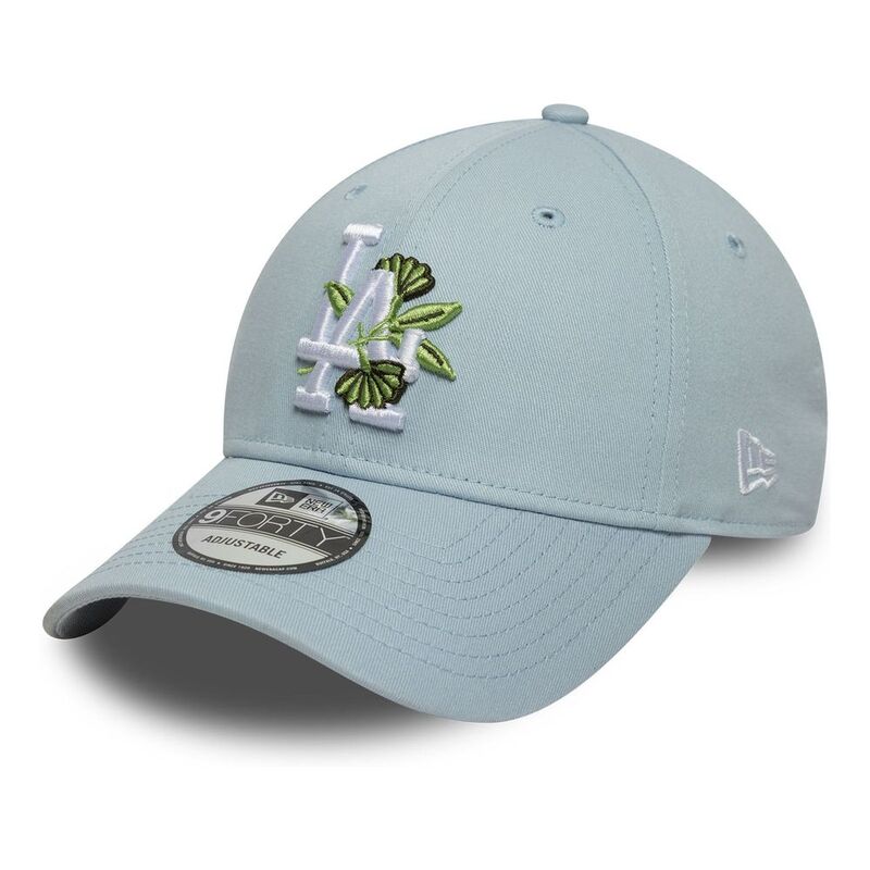 New Era Floral Icon 9Forty Los Angeles Dodgers Pastel Blue Cap (One Size) New Era Floral Icon 9Forty Los Angeles Dodgers Pastel Blue Cap (One Size)