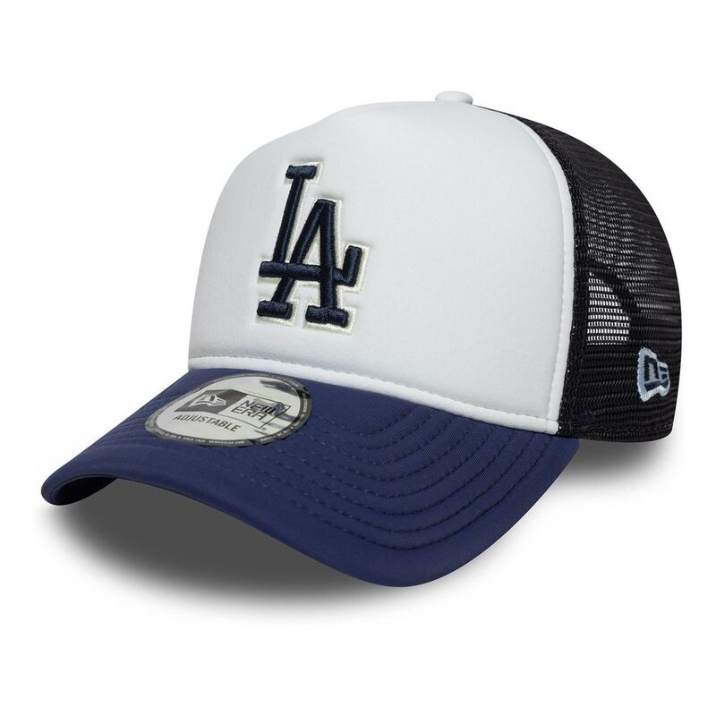 New Era MLB League 9Forty Trucker Los Angeles Dodgers Navy Cap (One Size)