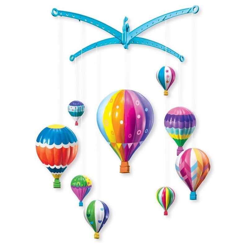 4M Kidzmaker - Paint Your Own Hot Air Baloon Mobile 4M Kidzmaker - Paint Your Own Hot Air Baloon Mobile