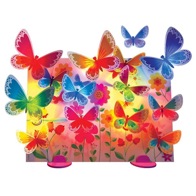 4M Kidzmaker - Glow 3D Butterfly Canvas 4M Kidzmaker - Glow 3D Butterfly Canvas