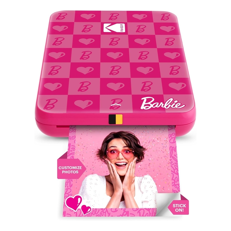 Kodak x Barbie Step Slim Wireless Instant Portable Photo Printer 2x3 Full Color Portable Printer - Iconic Style