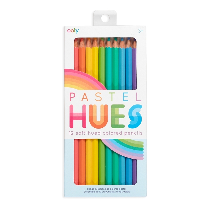 Ooly Pastel Hues Colored Pencils - Set Of 12