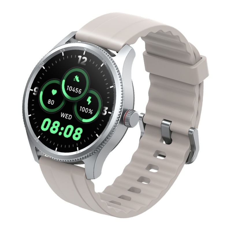 Momax 1-Wear Urban Round Smartwatch - Silver Momax 1-Wear Urban Round Smartwatch - Silver
