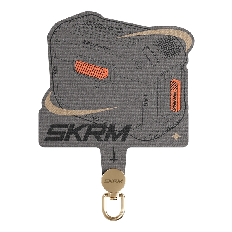 Skinarma Mecha Universal Strap Adapter - Grey