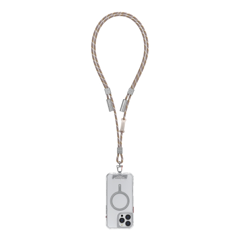 Skinarma Dyno Ve 2-In-1 Lanyard And Charging Cable (USB-C To USB-C) - Birch Skinarma Dyno Ve 2-In-1 Lanyard And Charging Cable (USB-C To USB-C) - Birch