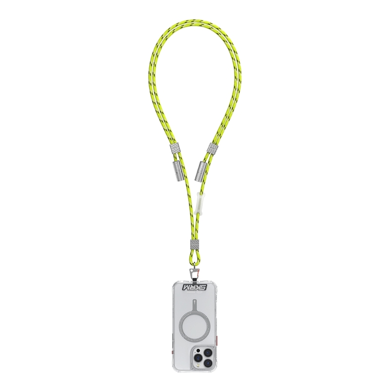 Skinarma Dyno Ve 2-In-1 Lanyard And Charging Cable (USB-C To USB-C) - Niteglow