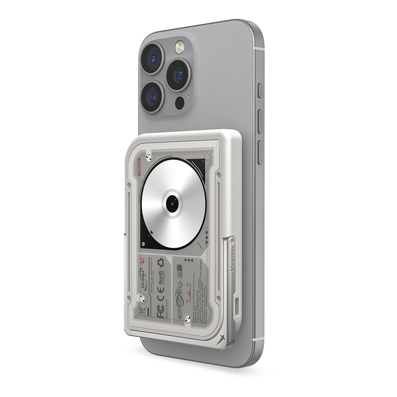 Skinarma Nexus Nova Magnetic Power Bank With Smart Kick-Stand 5000mAh 20W USB-C Pd - Light Grey