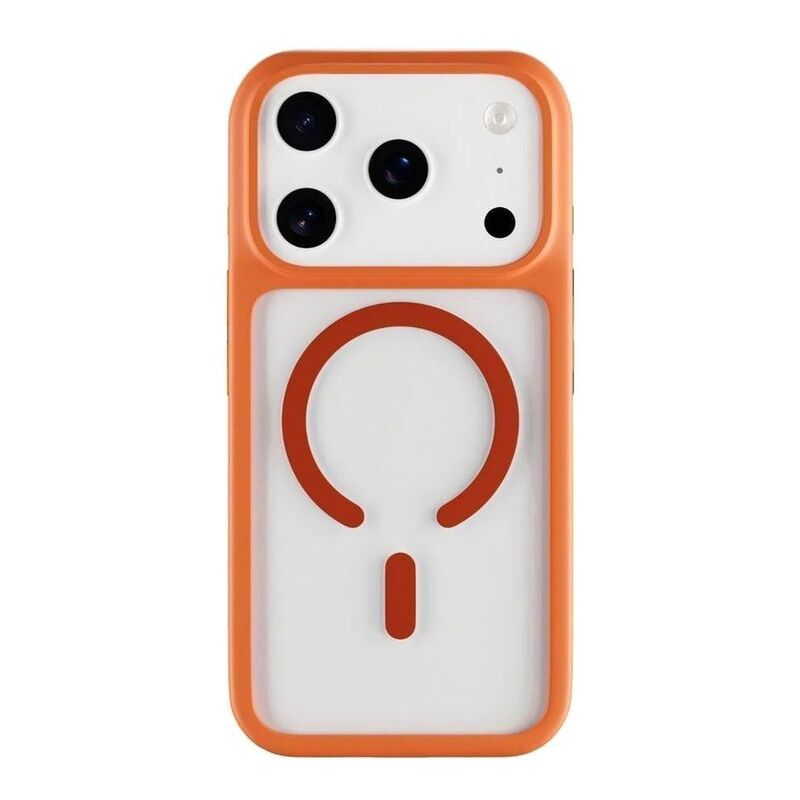 HYPHEN RIFT Impact Frame MagSafe Case - Tangerine - iPhone 17 Pro - 6.3"