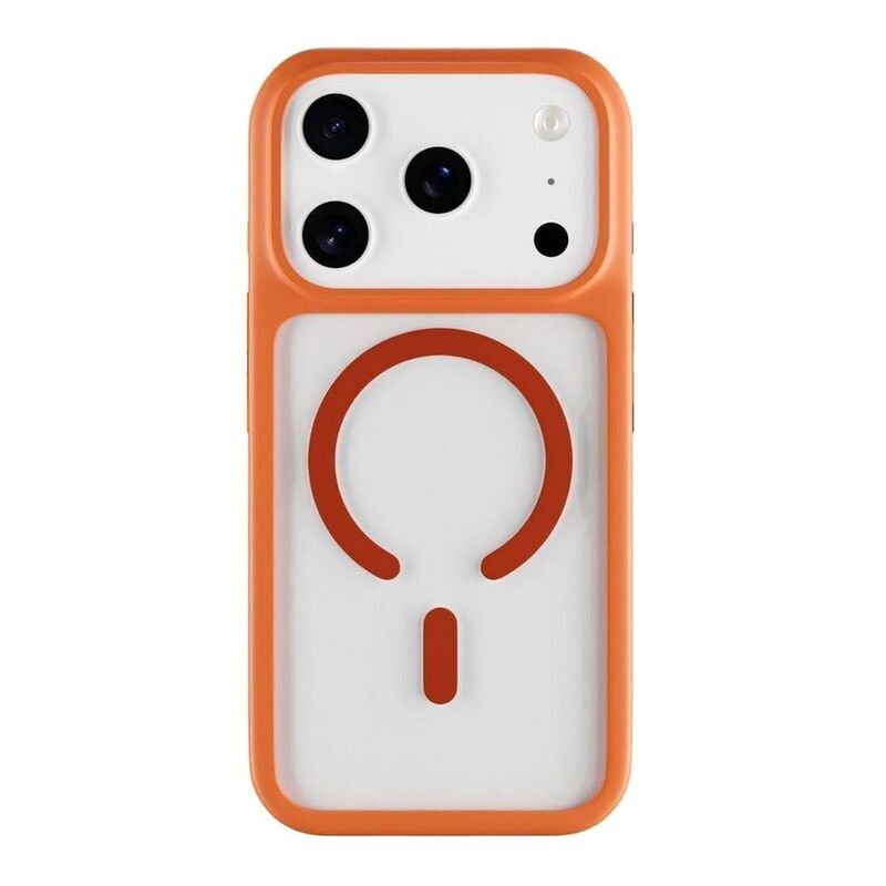 HYPHEN RIFT Impact Frame MagSafe Case - Tangerine - iPhone 17 Pro Max - 6.9" HYPHEN RIFT Impact Frame MagSafe Case - Tangerine - iPhone 17 Pro Max - 6.9"