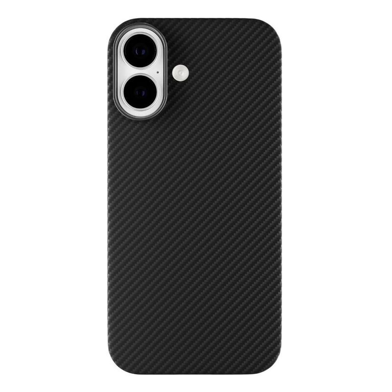 HYPHEN KODE Slim Aramid Fiber MagSafe Case - Black - iPhone 17 - 6.3"