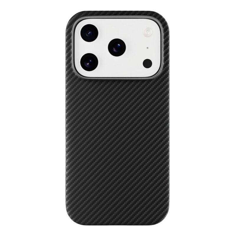HYPHEN KODE Slim Aramid Fiber MagSafe Case - Black - iPhone 17 Pro Max - 6.9"