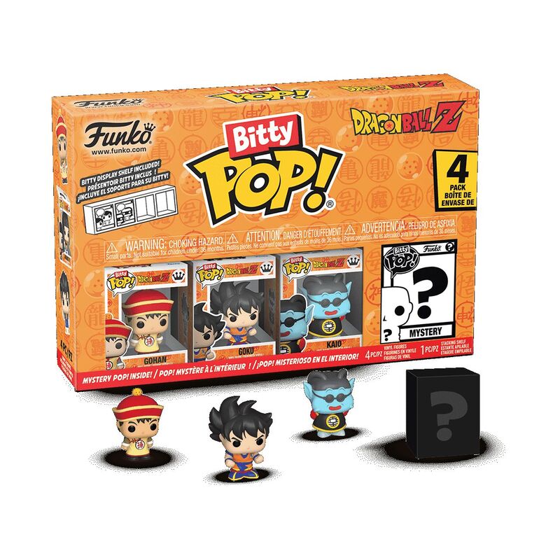 Funko Bitty Pop! Animation Dragon Ball Gohan Pack of 4 Vinyl Figures Funko Bitty Pop! Animation Dragon Ball Gohan Pack of 4 Vinyl Figures