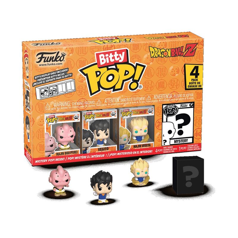 Funko Bitty Pop! Animation Dragon Ball Kid Buu Pack of 4 Vinyl Figures