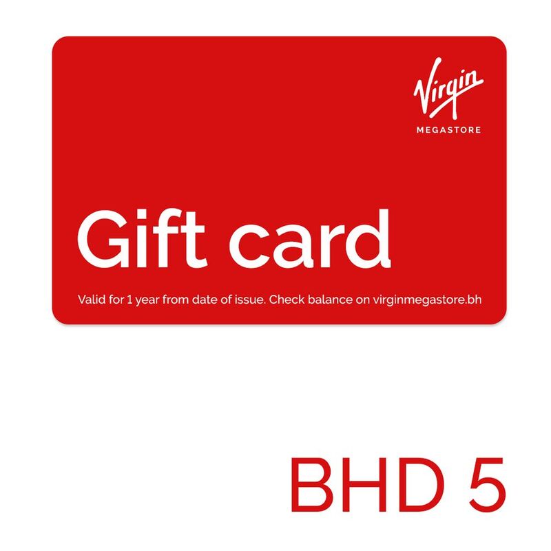 Virgin Megastore Gift Card 5 BHD Virgin Megastore Gift Card 5 BHD