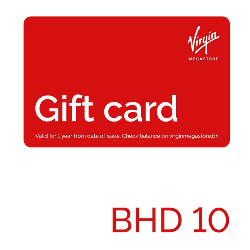 Virgin Megastore Gift Card 10 BHD Virgin Megastore Gift Card 10 BHD
