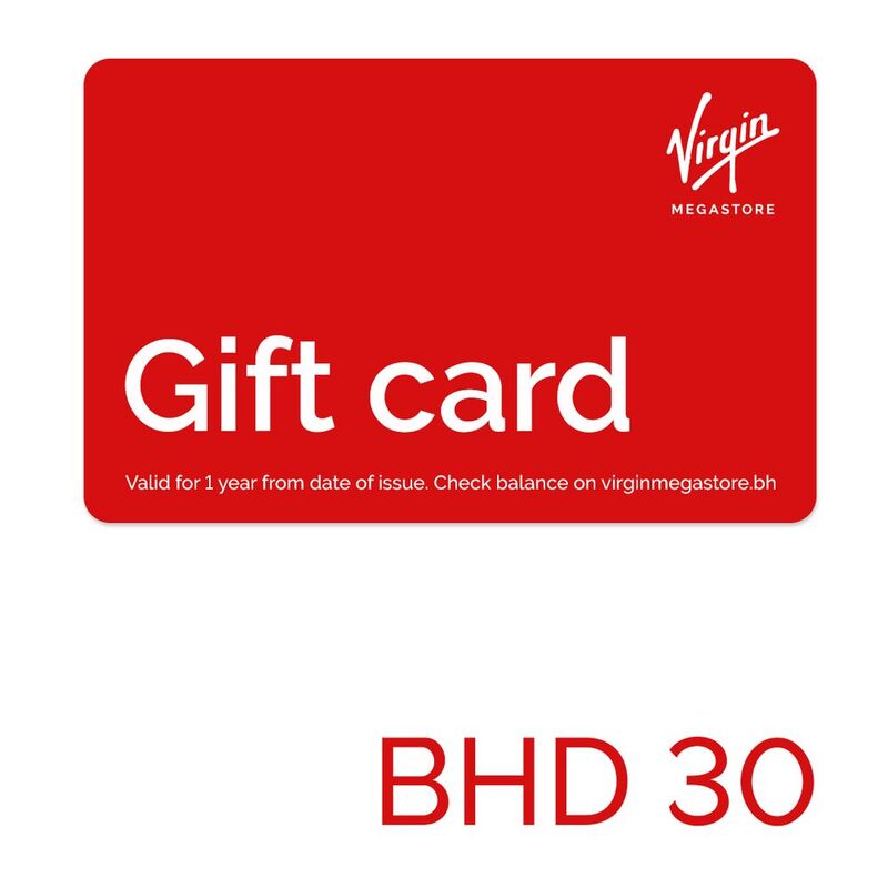 Virgin Megastore Gift Card 30 BHD Virgin Megastore Gift Card 30 BHD
