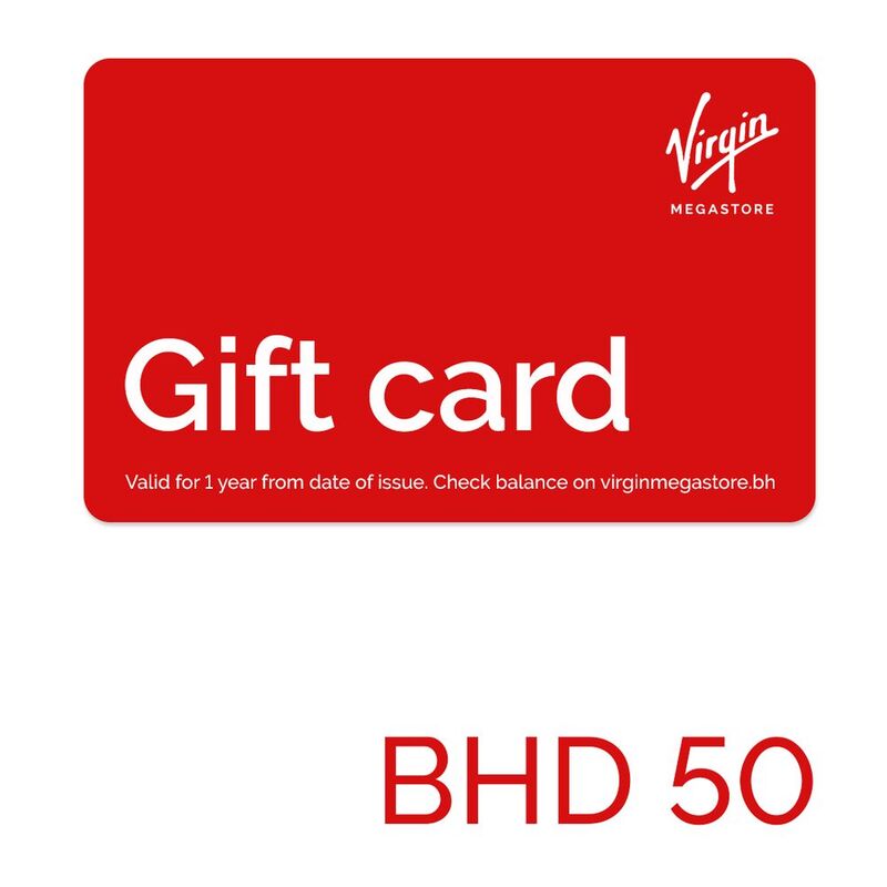Virgin Megastore Gift Card 50 BHD Virgin Megastore Gift Card 50 BHD