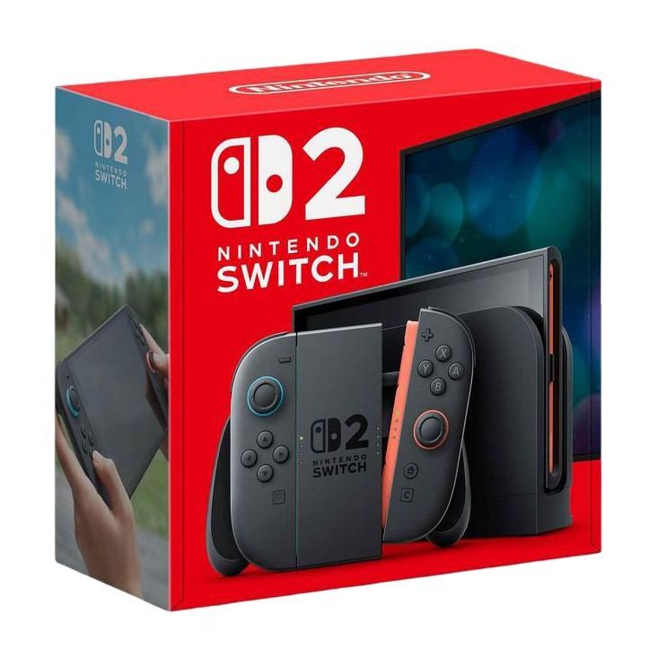 Nintendo Switch 2 Black Joy-Con Console (UK Version)