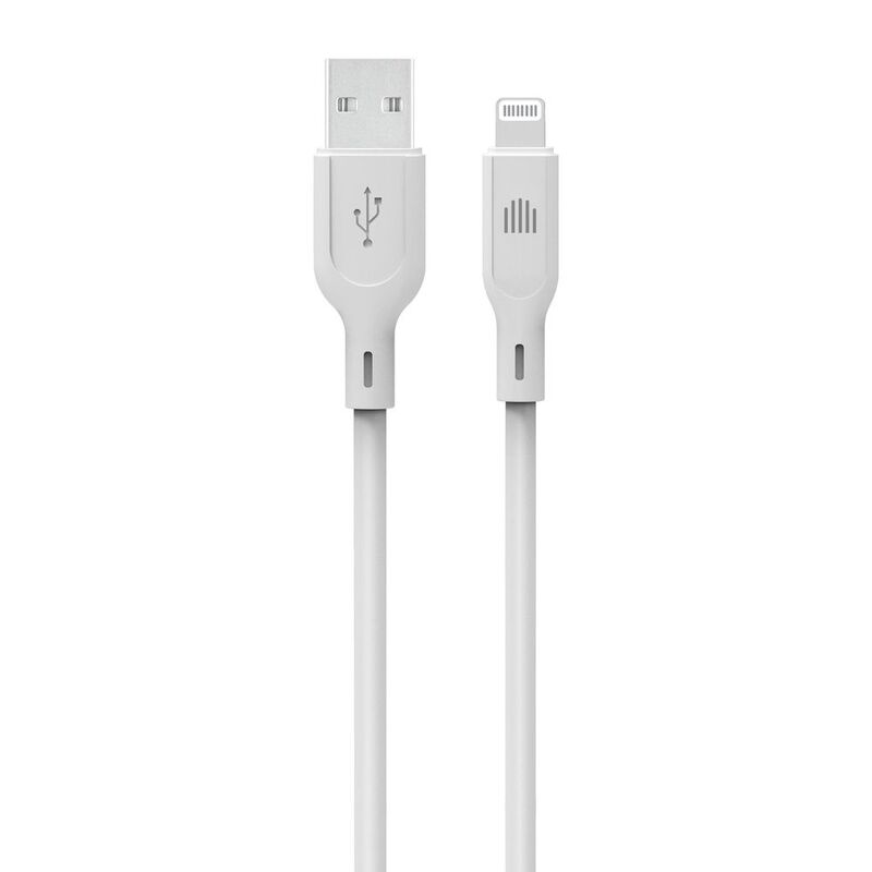 Dviced Cable USB-A To Lightning Silicone 1.25M - White