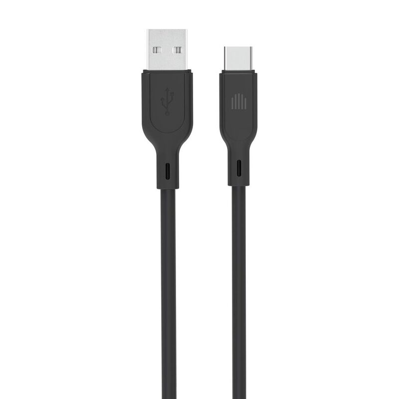 Dviced Cable USB-A To USB-C Silicone 1.25M - Black