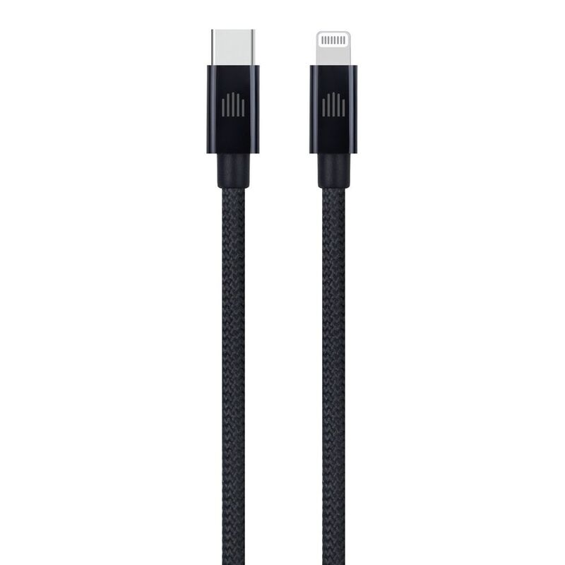 Dviced Cable USB-C To Lightning Nylon Textile 0.25M - Black