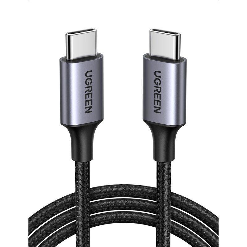 UGREEN USB-C 2.0 Male To USB-C 2.0 Male 3A Data Cable 1M - Black