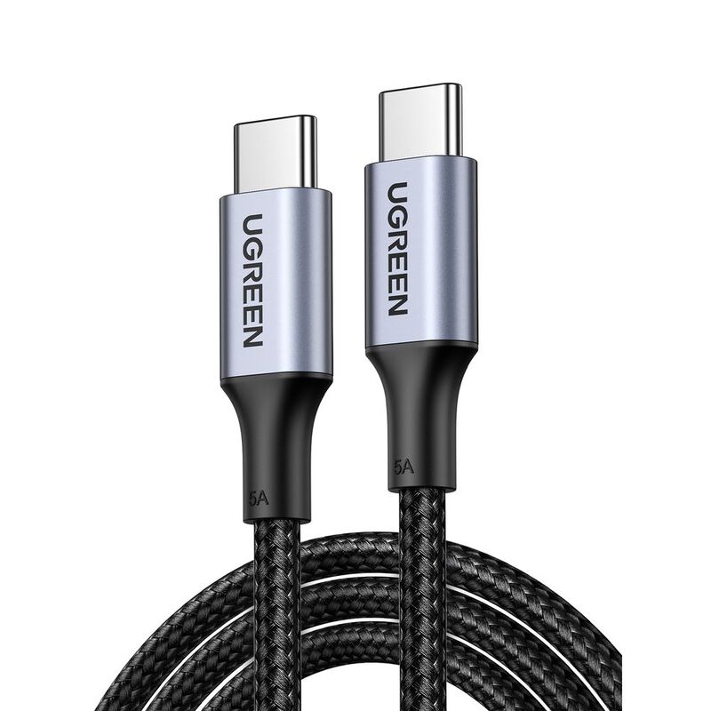 UGREEN USB-C 2.0 Male To USB-C 2.0 Male 3A Data Cable 2M - Black