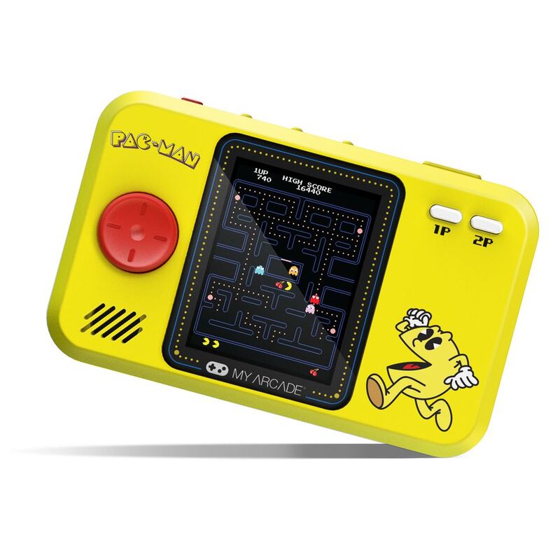 My Arcade Pocket Player Pro + Travel Case Pac-Man Portable Gaming System My Arcade Pocket Player Pro + Travel Case Pac-Man Portable Gaming System