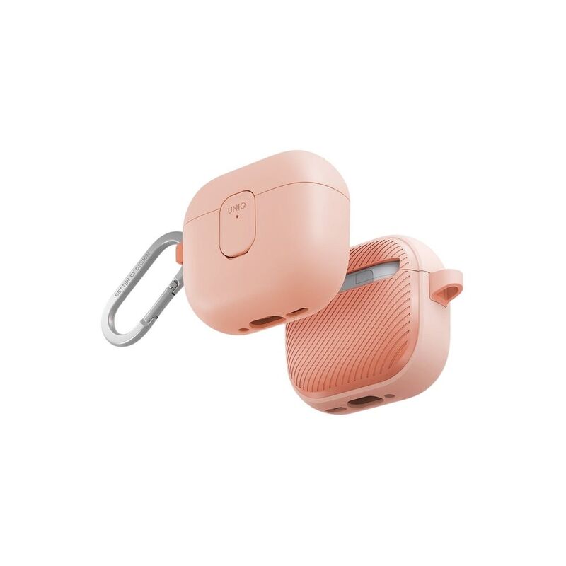 UNIQ Clyde Airpods 4Th Gen Lock Case - Light Pink/Crepe Pink