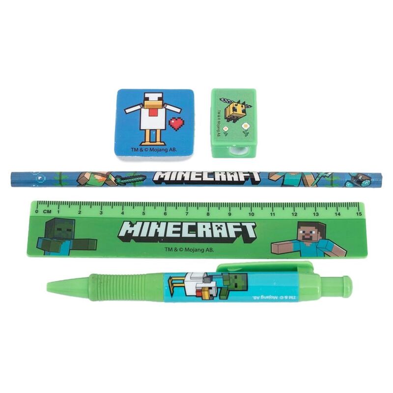 Pyramid Minecraft Stationery Set Pyramid Minecraft Stationery Set