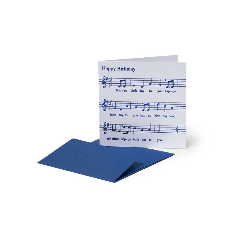 Legami Greeting Card - HB Song (7 x 7 cm)