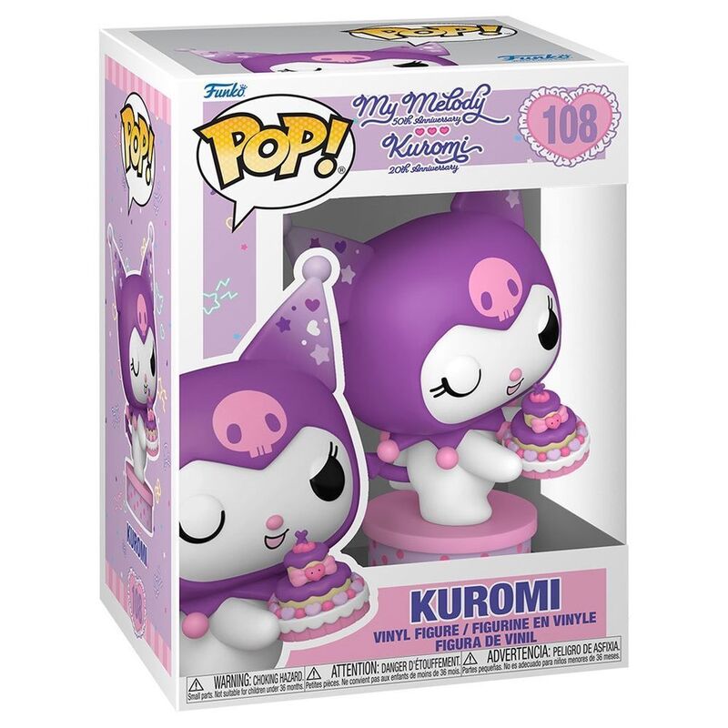 Funko Pop! Sanrio Kuromi Present Vinyl Figure Funko Pop! Sanrio Kuromi Present Vinyl Figure