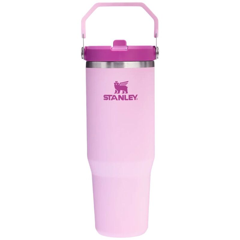 Stanley Ice Flow Go 890ml/30oz Flip Straw Water Bottle - Cherry Blossom Stanley Ice Flow Go 890ml/30oz Flip Straw Water Bottle - Cherry Blossom