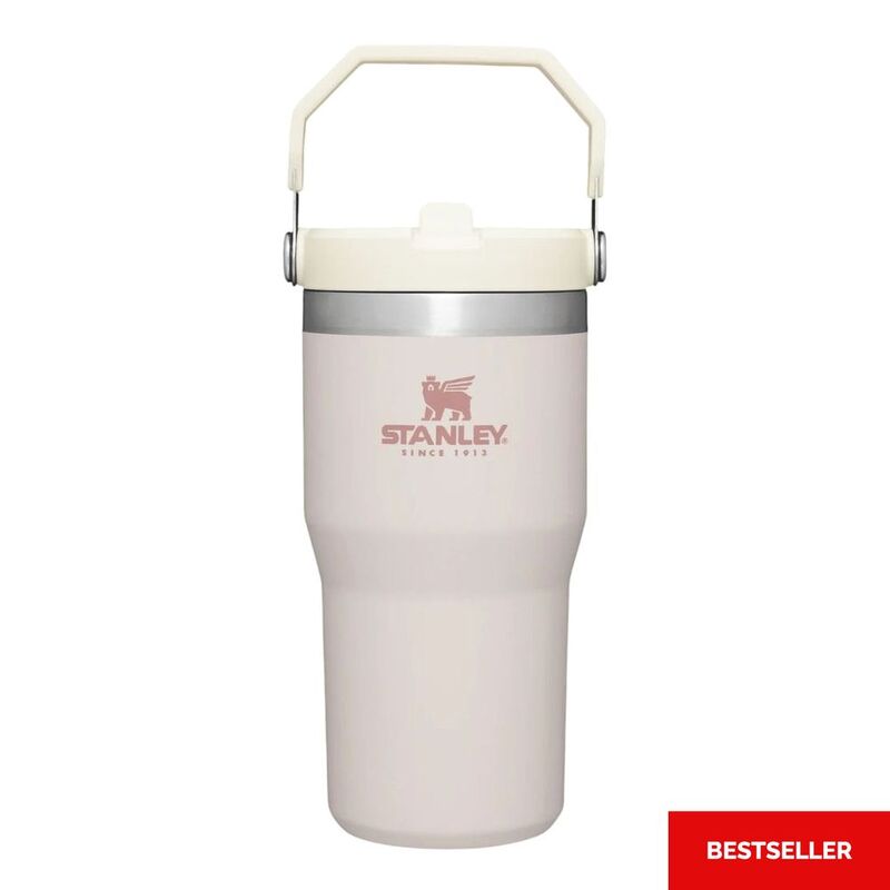 Stanley Ice Flow Go 600ml/20oz Flip Straw Water Bottle - Rose Quartz Stanley Ice Flow Go 600ml/20oz Flip Straw Water Bottle - Rose Quartz
