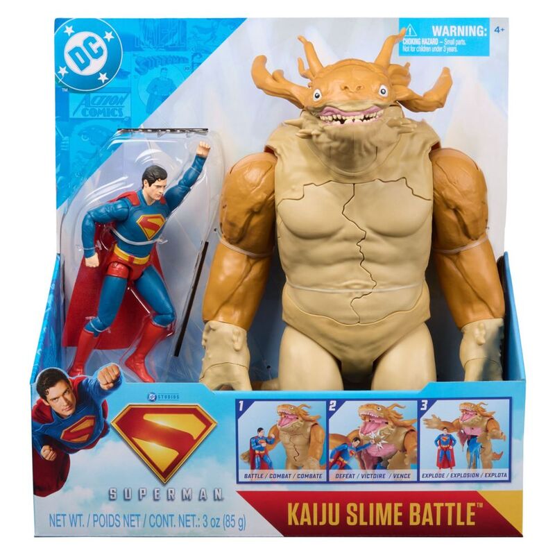 DC Comics Superman Movie Figure 6-Inches Superman-Kaiju Battle Pack