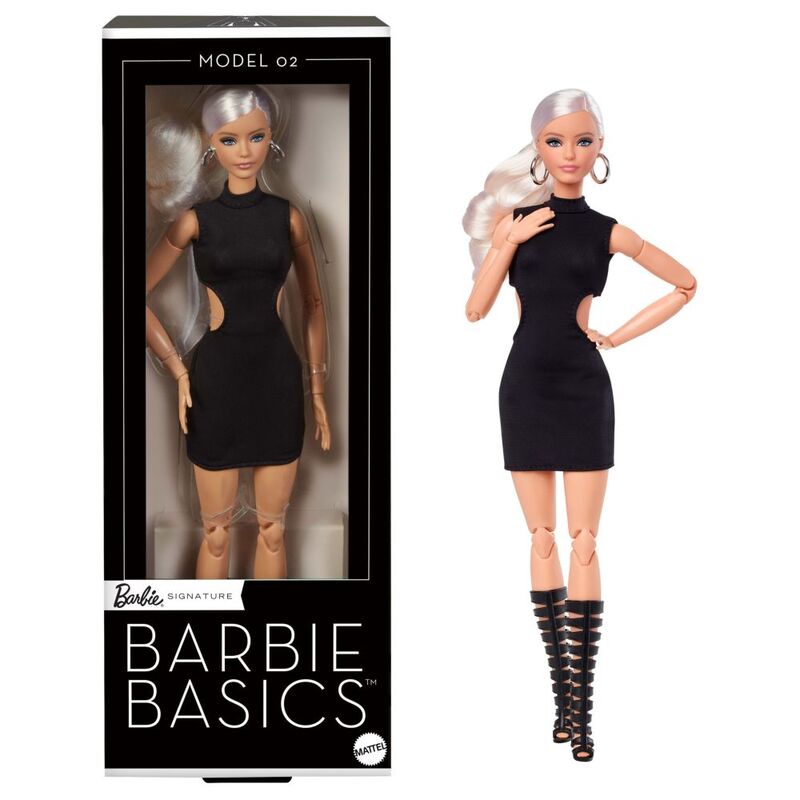 Mattel Barbie Basics Blonde With Little Black Dress Doll Mattel Barbie Basics Blonde With Little Black Dress Doll