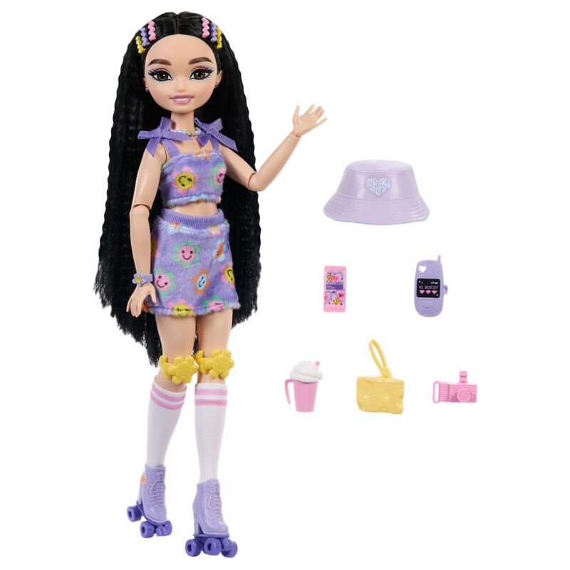 Mattel Barbie Dream Besties Roller Skate Renee Doll Mattel Barbie Dream Besties Roller Skate Renee Doll