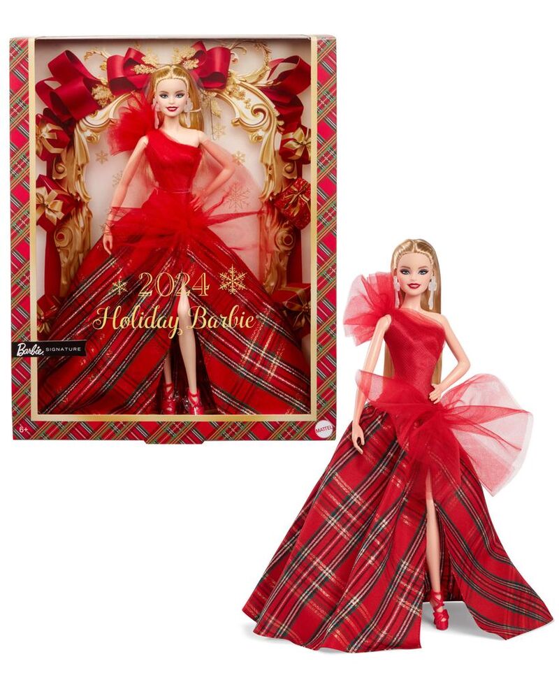 Mattel Barbie 2024 Blonde Holiday Doll Mattel Barbie 2024 Blonde Holiday Doll