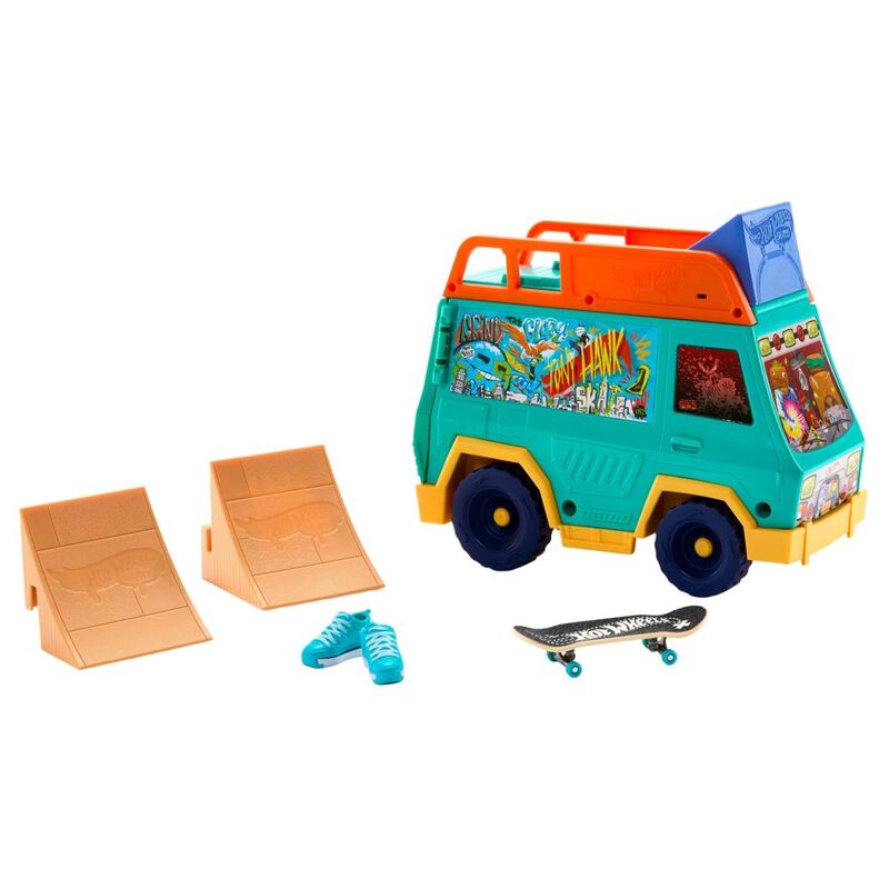 Mattel Hot Wheels Skates Van Playset