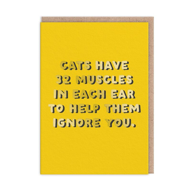 Ohh Deer 32 Muscles (11268) Greeting Card (A6)
